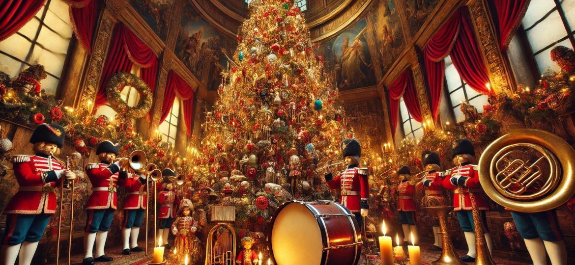 albero di natale + banda